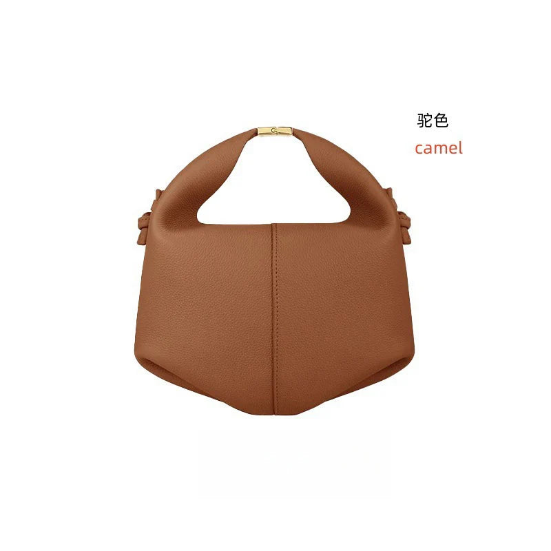 Sac Déjeuner Portable Femme 2025 Texture Haut de Gamme Sac à Main Niche Bandoulière Bento Sac en Bandoulière Traversante Sac Trajet Quotidien Femme.