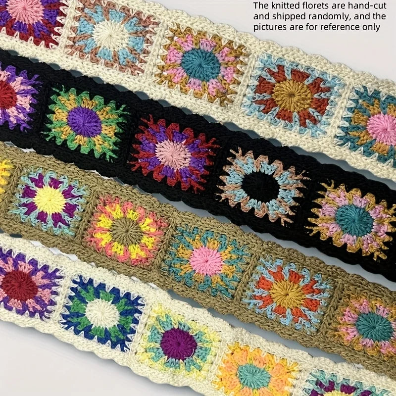 Sac bandoulière bohème en effet crochet, ultra tendance. Parfait pour un look festival ou casual. Livraison rapide AliExpress.