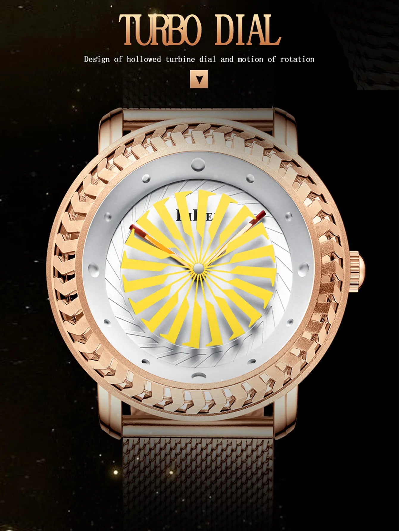 Montre pour femmes au design créatif et mode, avec aiguille des secondes personnalisée en forme d’éolienne, montre quartz décontractée et étanche.