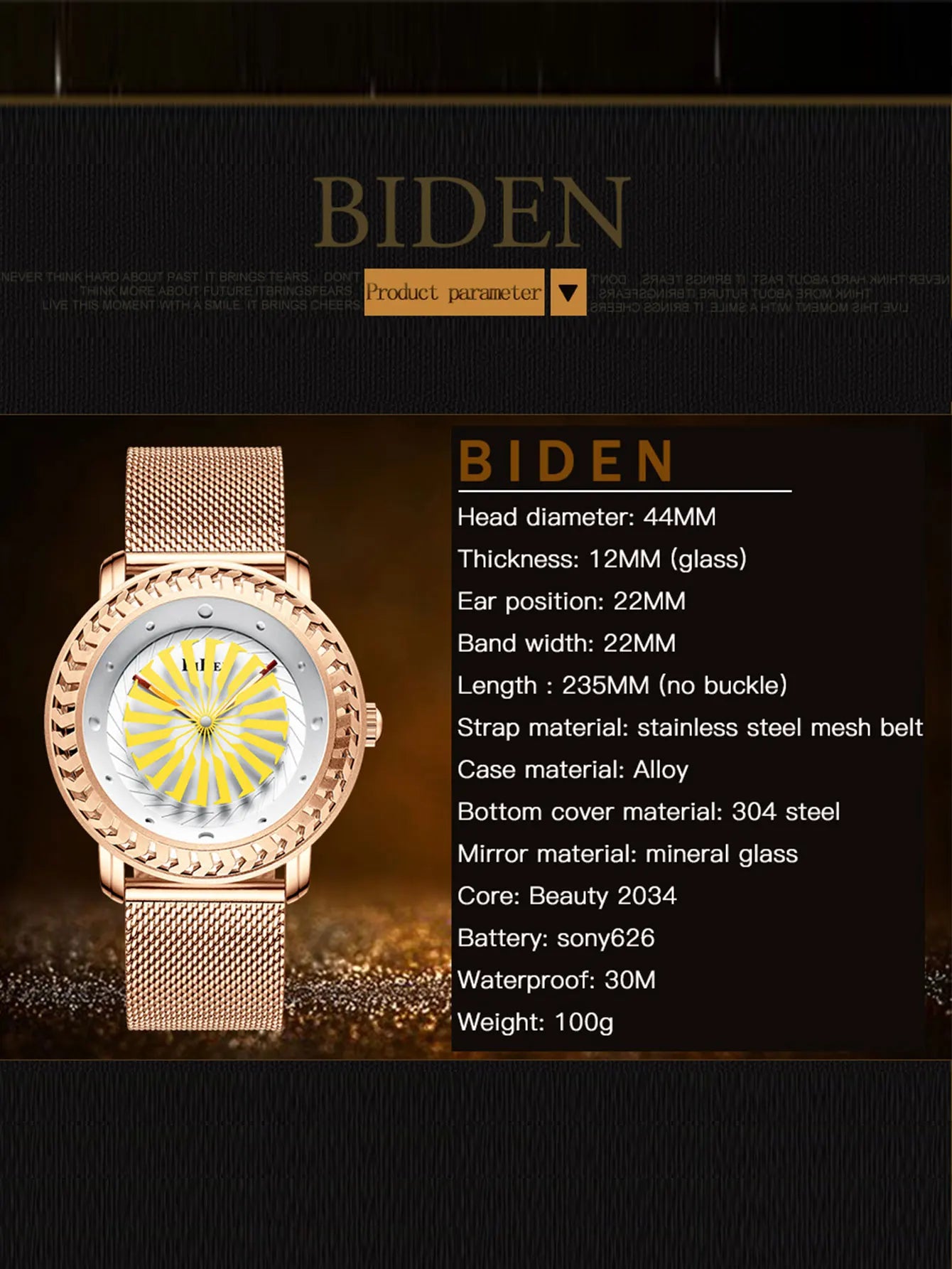 Montre pour femmes au design créatif et mode, avec aiguille des secondes personnalisée en forme d’éolienne, montre quartz décontractée et étanche.