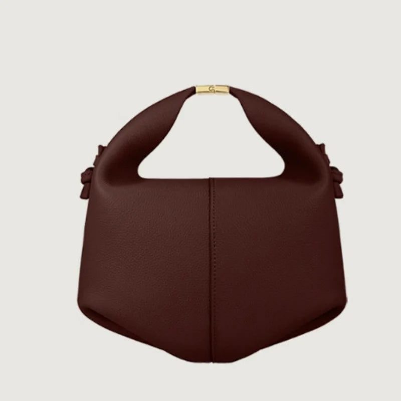 Sac Déjeuner Portable Femme 2025 Texture Haut de Gamme Sac à Main Niche Bandoulière Bento Sac en Bandoulière Traversante Sac Trajet Quotidien Femme.